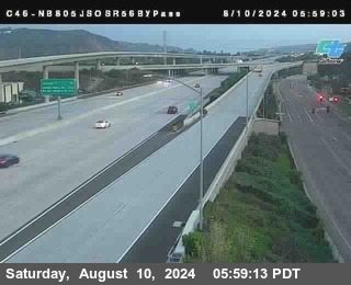 NB 805 at NB 805/5 Merge