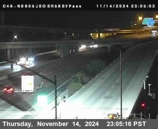 NB 805 at NB 805/5 Merge