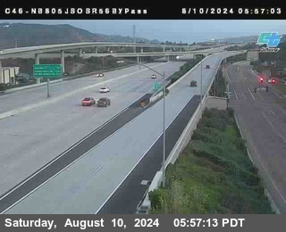 NB 805 at NB 805/5 Merge