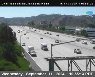 NB 805 at NB 805/5 Merge