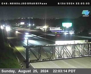 NB 805 at NB 805/5 Merge