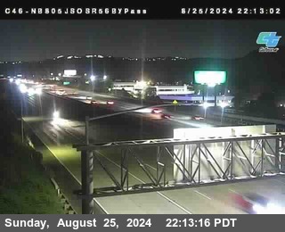 NB 805 at NB 805/5 Merge