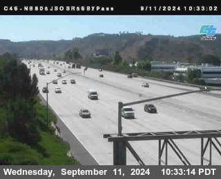 NB 805 at NB 805/5 Merge