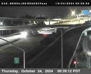 NB 805 at NB 805/5 Merge