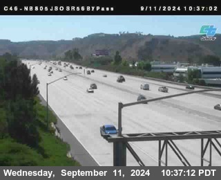 NB 805 at NB 805/5 Merge