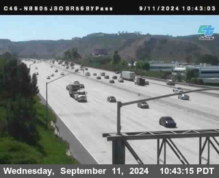 NB 805 at NB 805/5 Merge