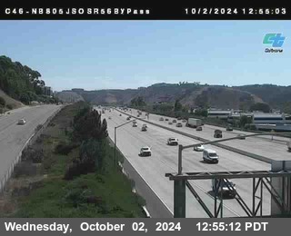 NB 805 at NB 805/5 Merge