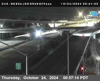 NB 805 at NB 805/5 Merge