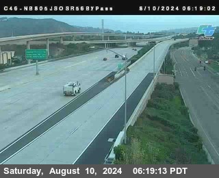 NB 805 at NB 805/5 Merge