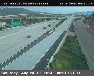 NB 805 at NB 805/5 Merge