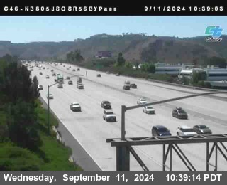 NB 805 at NB 805/5 Merge