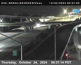 NB 805 at NB 805/5 Merge