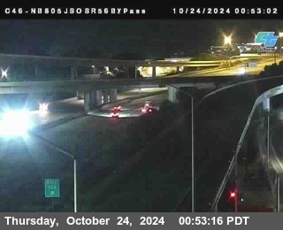 NB 805 at NB 805/5 Merge