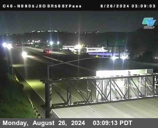 NB 805 at NB 805/5 Merge