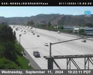 NB 805 at NB 805/5 Merge