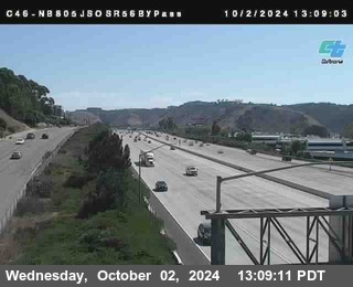 NB 805 at NB 805/5 Merge