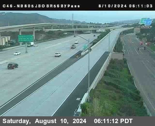 NB 805 at NB 805/5 Merge