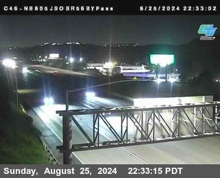 NB 805 at NB 805/5 Merge