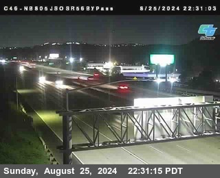 NB 805 at NB 805/5 Merge