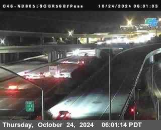 NB 805 at NB 805/5 Merge