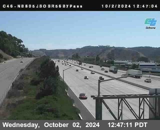 NB 805 at NB 805/5 Merge