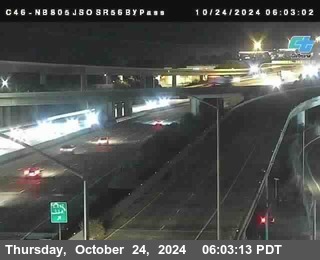 NB 805 at NB 805/5 Merge