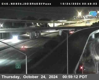 NB 805 at NB 805/5 Merge