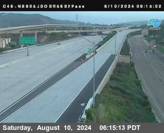 NB 805 at NB 805/5 Merge