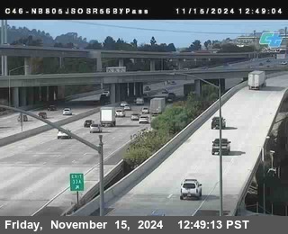 NB 805 at NB 805/5 Merge