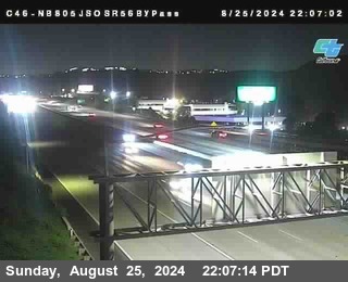 NB 805 at NB 805/5 Merge