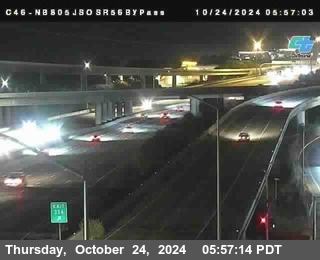 NB 805 at NB 805/5 Merge