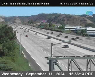 NB 805 at NB 805/5 Merge