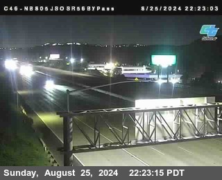 NB 805 at NB 805/5 Merge