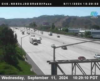 NB 805 at NB 805/5 Merge