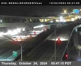 NB 805 at NB 805/5 Merge