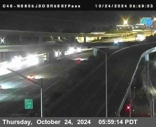 NB 805 at NB 805/5 Merge