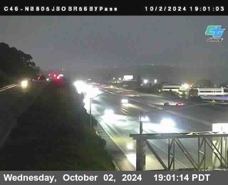 NB 805 at NB 805/5 Merge