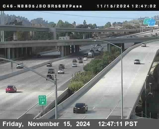 NB 805 at NB 805/5 Merge