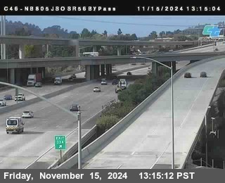 NB 805 at NB 805/5 Merge