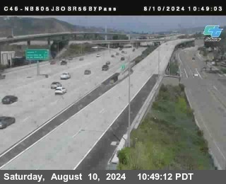 NB 805 at NB 805/5 Merge