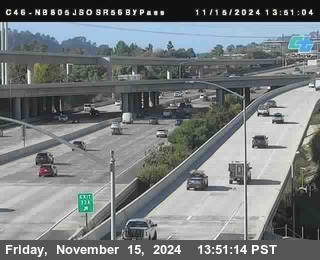 NB 805 at NB 805/5 Merge