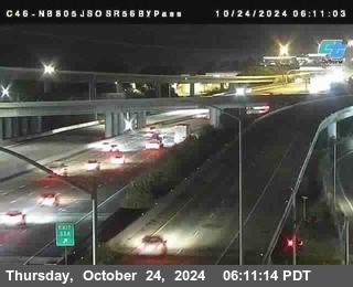 NB 805 at NB 805/5 Merge