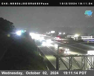 NB 805 at NB 805/5 Merge