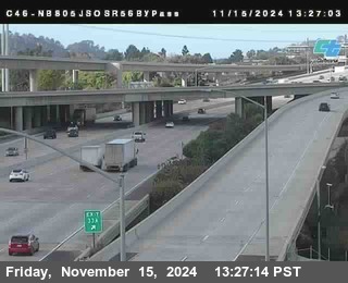 NB 805 at NB 805/5 Merge