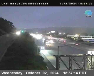 NB 805 at NB 805/5 Merge