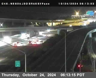 NB 805 at NB 805/5 Merge