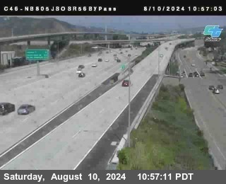 NB 805 at NB 805/5 Merge