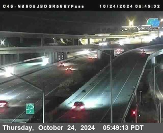 NB 805 at NB 805/5 Merge