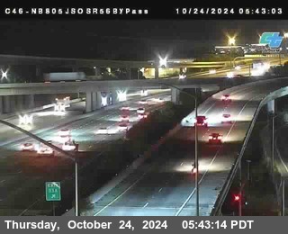 NB 805 at NB 805/5 Merge