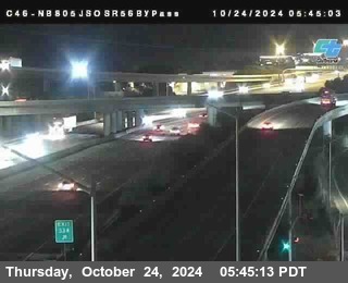 NB 805 at NB 805/5 Merge